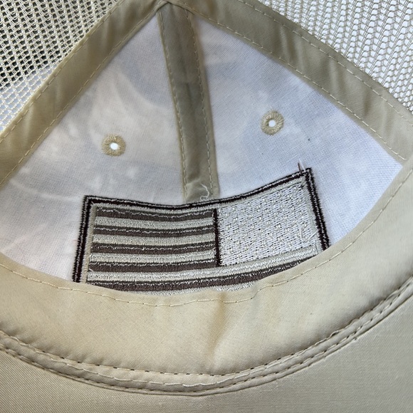 American Flag Camo Trucker Hat Mesh SnapBack Cap - Picture 8 of 8